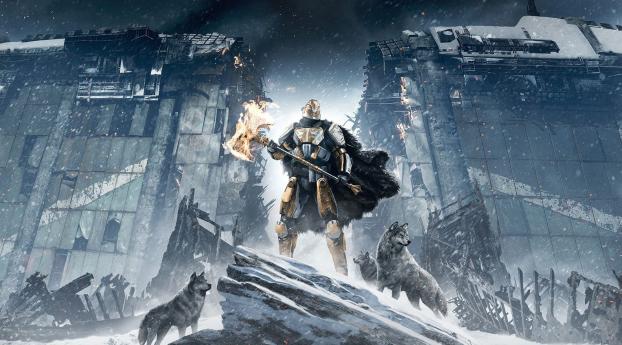 destiny, rise of iron, character Wallpaper