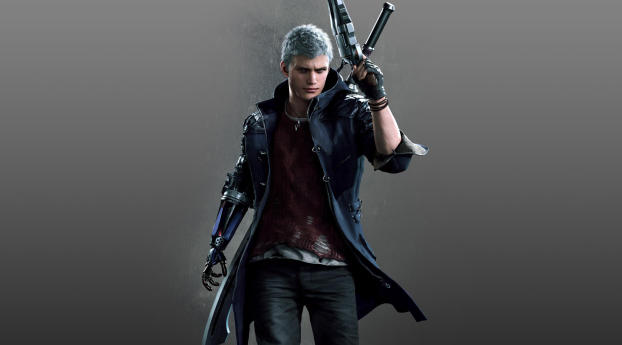 Devil May Cry 5 Video Game Wallpaper 1242x2688 Resolution