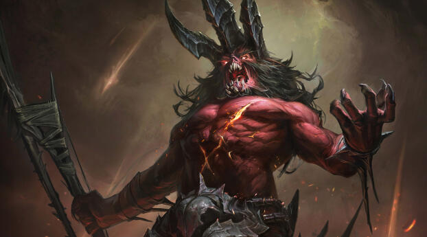 Diablo Immortal HD Monster Wallpaper 320x480 Resolution