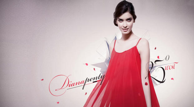 Diana Penty In Red  Wallpaper 1080x2460 Resolution