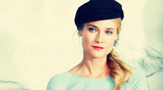Diane Kruger gorgeous wallpapers Wallpaper 1366x768 Resolution