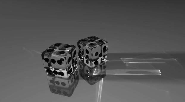 dice, dots, glass Wallpaper 640x1136 Resolution