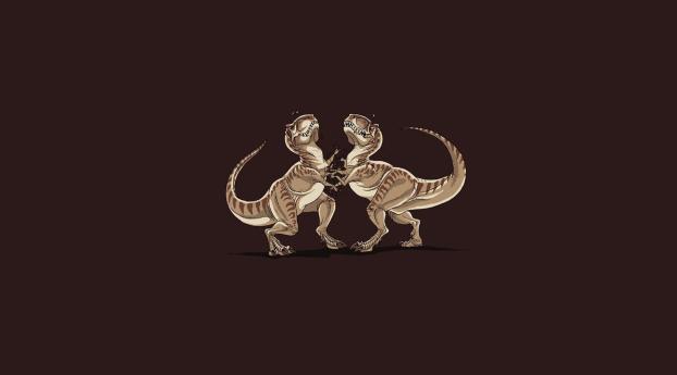 dinosaur, animal, drawing Wallpaper 1440x900 Resolution