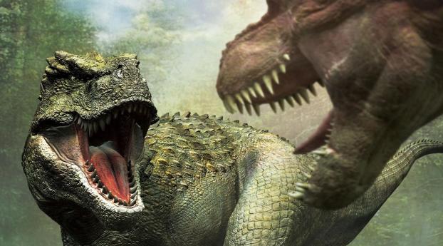 dinosaurs, mouth, fangs Wallpaper 480x854 Resolution