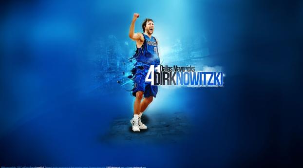dirk nowitzki, basketball player, sport Wallpaper 1336x768 Resolution