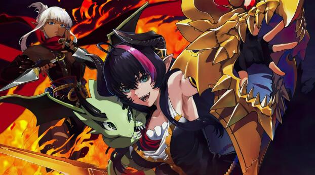 DNF Duel HD Female Character Wallpaper 480x960 Resolution