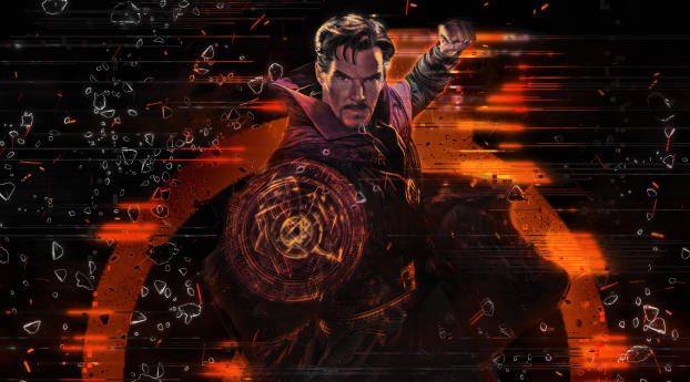 Doctor Strange 2021 Art Wallpaper 1200x400 Resolution