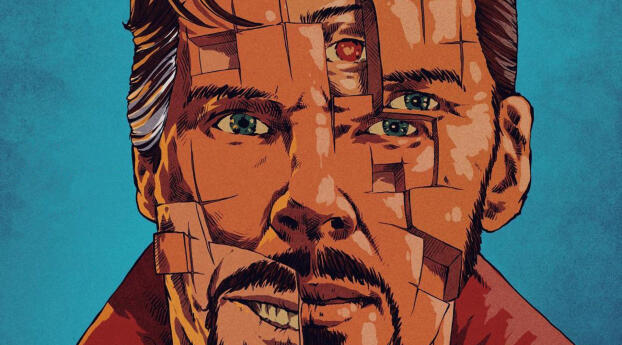 Doctor Strange in the Multiverse of Madness Digital Minimal Wallpaper