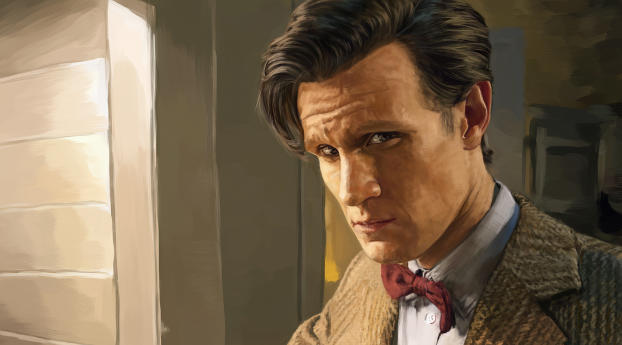 doctor who, eleventh doctor, matt smith Wallpaper 2560x1080 Resolution