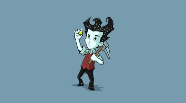 don’t starve, game, linearity Wallpaper 1336x768 Resolution