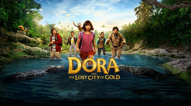 Dora And The Lost City Of Gold 2019 Wallpaper 1080x2340 Resolution