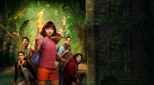 Dora and the Lost City of Gold Wallpaper 2088x2250 Resolution