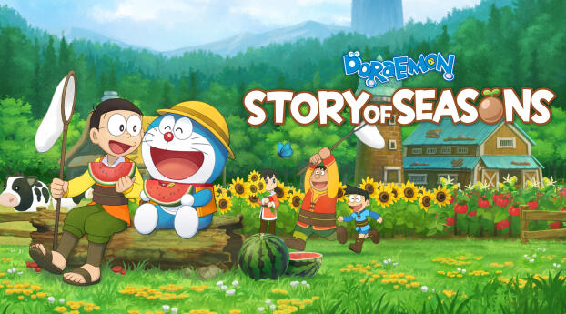 Doraemon Gaming 2022 Wallpaper 1080x1920 Resolution