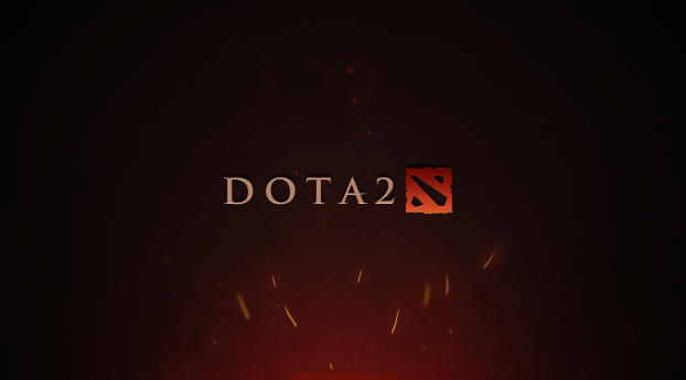 dota 2, game, logo Wallpaper