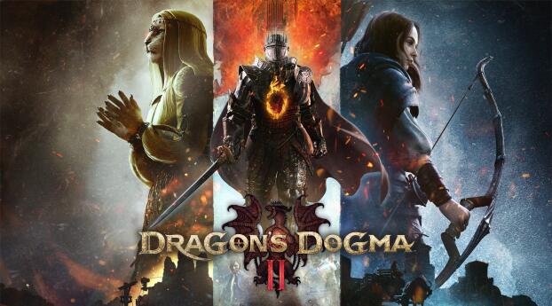 Dragon's Dogma 2 4k Gaming Poster Wallpaper 1644x3840 Resolution