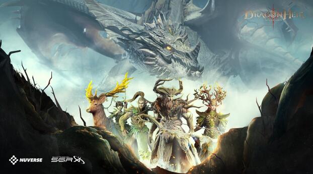 Dragonheir Silent Gods Gaming Wallpaper 1440x2560 Resolution