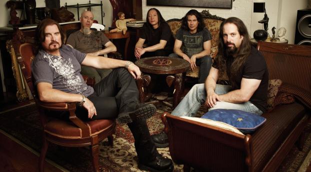 dream theater, band, room Wallpaper 1360x768 Resolution