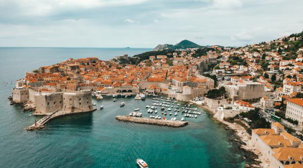 Dubrovnik Croatia Wallpaper 1080x2160 Resolution