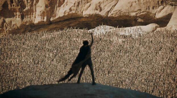 Dune 2 HD Movie 2024 Wallpaper 1440x3040 Resolution