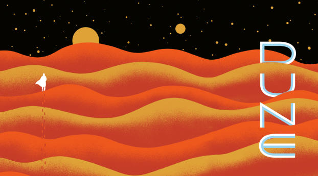 Dune Art Wallpaper 320x568 Resolution