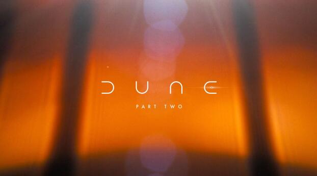Dune Part Two Poster Wallpaper