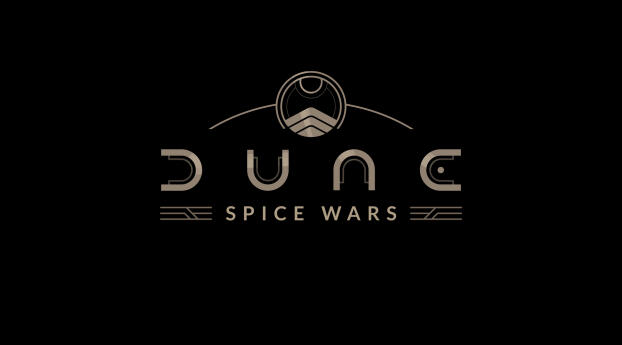 Dune Spice Wars Logo Wallpaper 2480x900 Resolution
