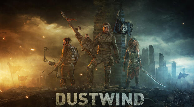 Dustwind The Last Resort HD Gaming Poster Wallpaper 2048x1024 Resolution