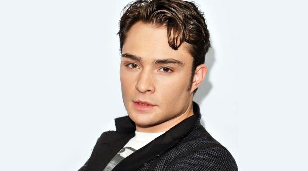 ed westwick, actor, face Wallpaper 1280x2120 Resolution