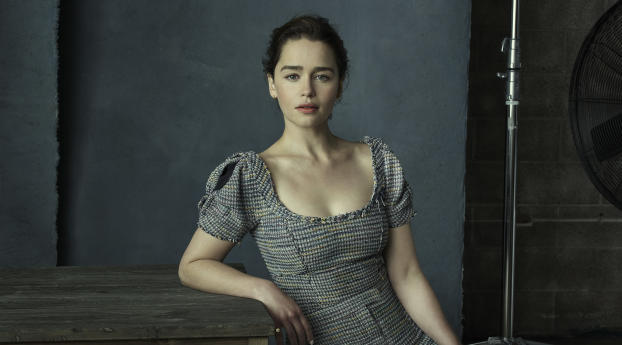 Emilia Clarke 2019 Photoshoot Wallpaper 1080x2240 Resolution