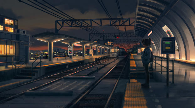 End of the Line 2 4K Wallpaper 1080x2160 Resolution