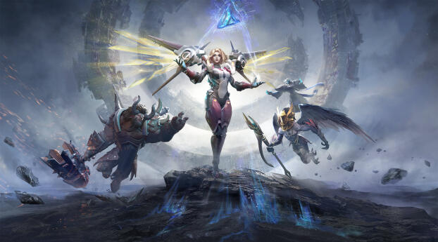 Eternal Evolution Android Gaming Wallpaper 1080x2248 Resolution