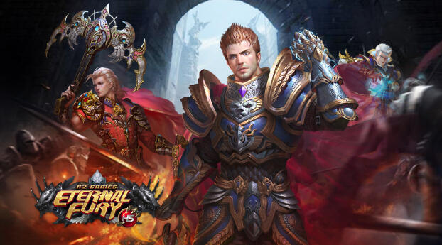 Eternal Fury HD Gaming Poster Wallpaper