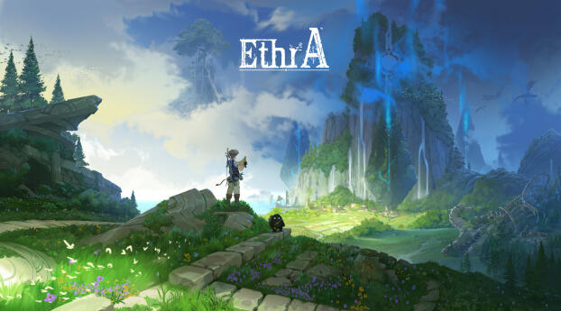 EthrA HD Gaming Wallpaper 480x854 Resolution