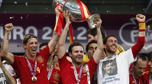 european championship, soccer, victory Wallpaper