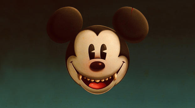 Evil Mickey Mouse Wallpaper 2088x2250 Resolution