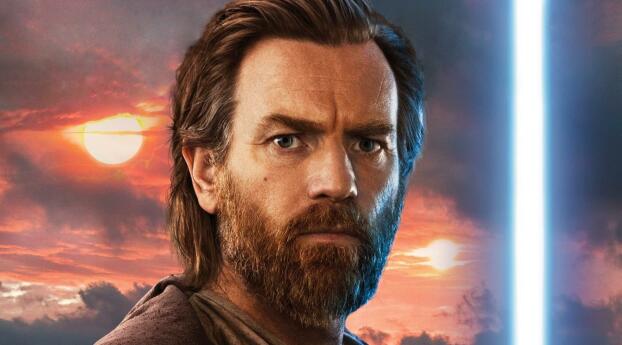 Ewan McGregor as Obi Wan Kenobi Wallpaper 1440x2960 Resolution