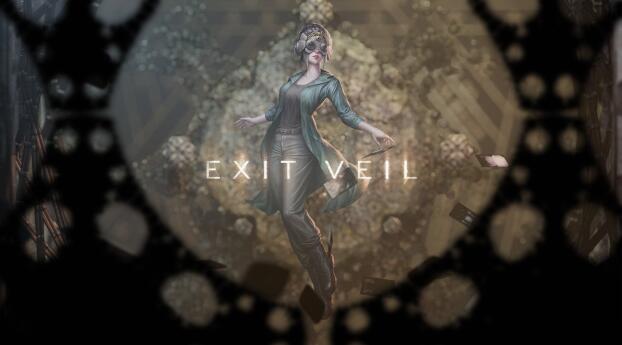 Exit Veil Japanese Gaming Wallpaper