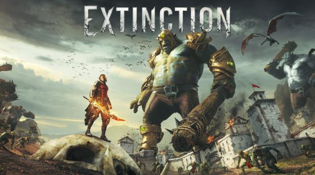 Extinction Game Wallpaper 2048x2048 Resolution