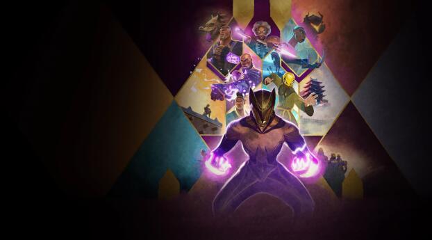 Eyes of Wakanda 4K Wallpaper
