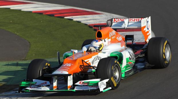f1, force india, 2012 Wallpaper 640x1136 Resolution