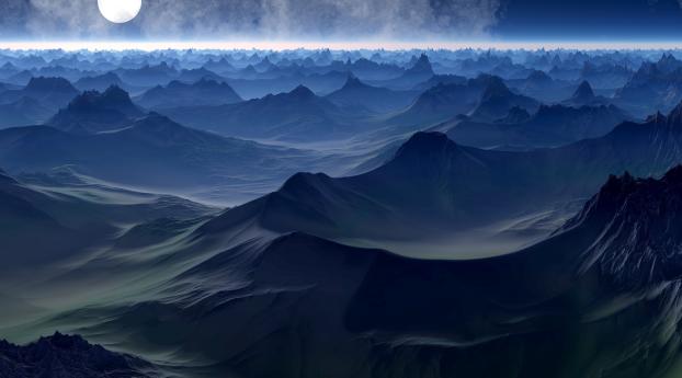Fantasy Landscape Mountains In Fantasy Wallpaper 1280x800 Resolution