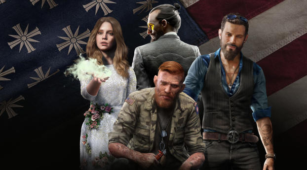Far Cry 5 Seed Family Wallpaper 1024x768 Resolution