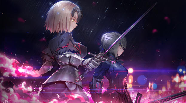 Fate Grand Order Anime Wallpaper 2560x1080 Resolution