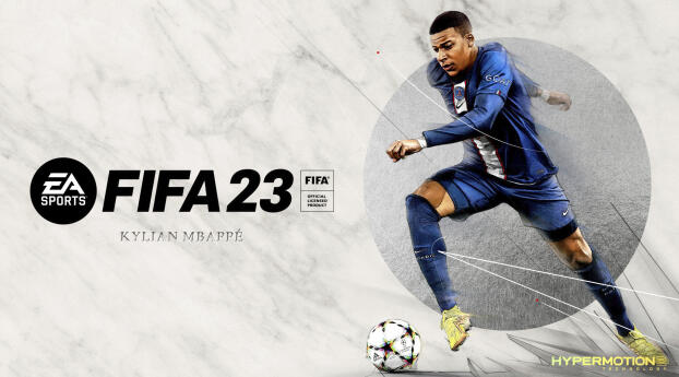 FIFA 23 Gaming Wallpaper 1450x550 Resolution
