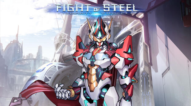 Fight of Steel Infinity Warrior Captain Alpha Wallpaper