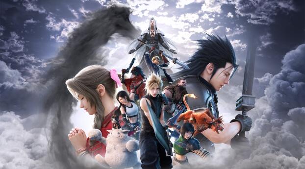 Final Fantasy VII Revelation Gaming Poster Wallpaper