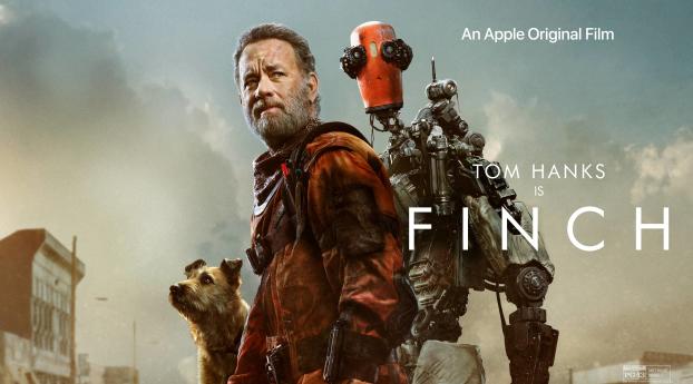 Finch 4k Tom Hanks Movie Wallpaper 2088x2250 Resolution