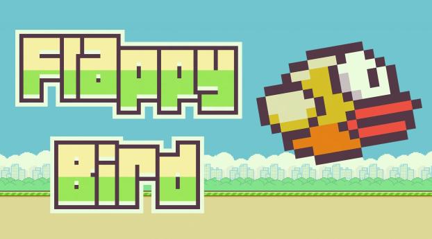 flappy bird, game, popular Wallpaper 2048x2048 Resolution