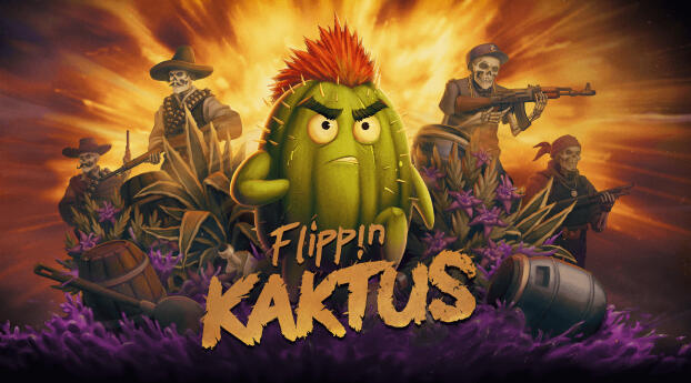 Flippin Kaktus New Wallpaper 1080x2240 Resolution