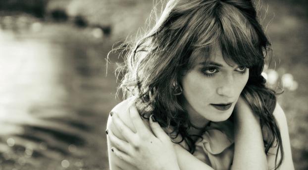 florence and the machine, florence welch, girl Wallpaper 1400x900 Resolution